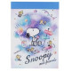 Japan Snoopy Mini Notepad - Dream