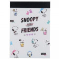 Japan Snoopy Mini Notepad - White - 1