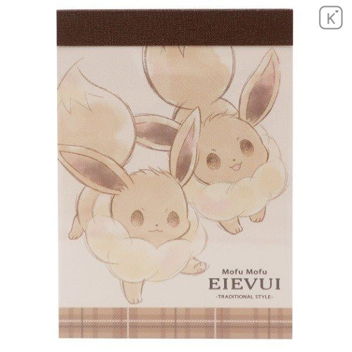Japan Pokemon Mini Notepad - Eevee Love - 1