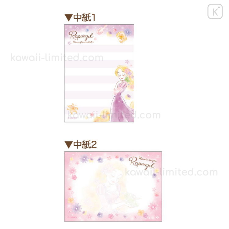 Princess Note Pad Japan Disney Mini Notepad - Princess Rapunzel | Kawaii Limited