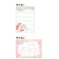 Japan Disney Mini Notepad - Little Mermaid Ariel & Friend - 2