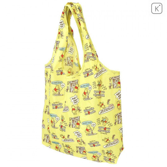 Japan Disney Eco Shopping Bag - Winnie the Pooh - 1