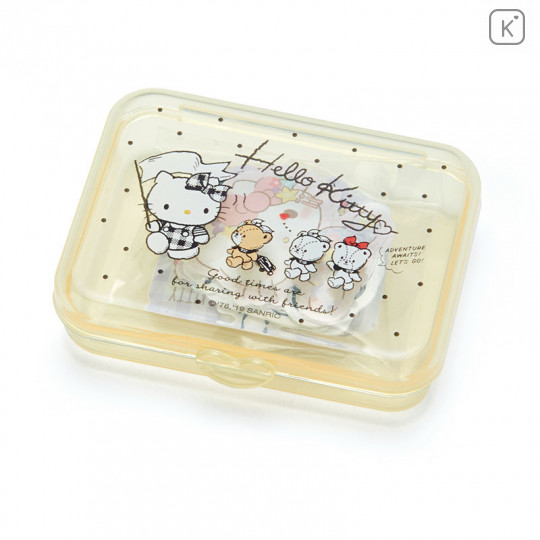 Japan Sanrio Sticker with Case - Hello Kitty - 1