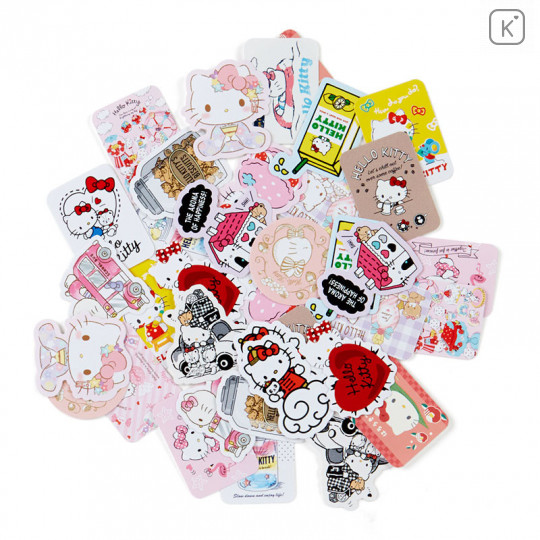 Japan Sanrio Sticker with Case - Hello Kitty - 2