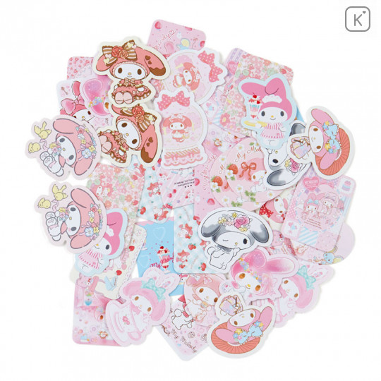 Japan Sanrio Sticker with Case - My Melody - 2