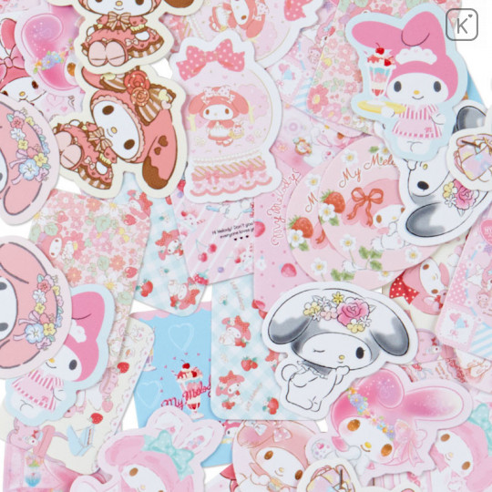 Japan Sanrio Sticker with Case - My Melody - 4