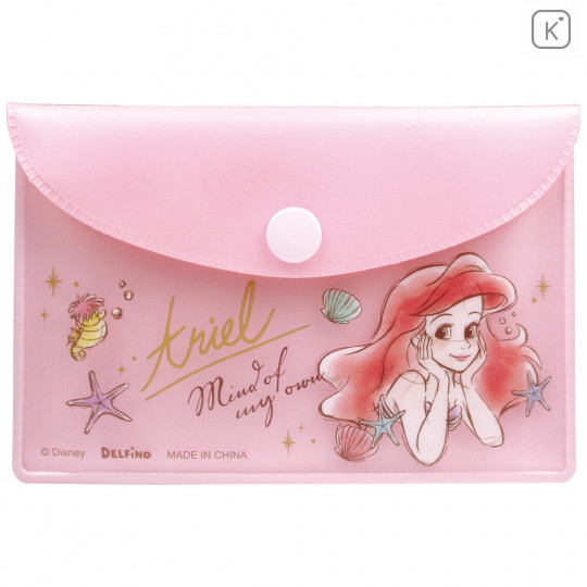 Japan Disney Sticky Notes & Folder Set - Ariel - 1