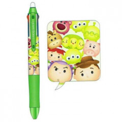 Japan Disney FriXion Erasable 3 Color Multi Gel Pen - Tsum Tsum Toy Story