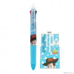 Japan Disney FriXion Erasable 3 Color Multi Gel Pen - Toy Story 4 Woody