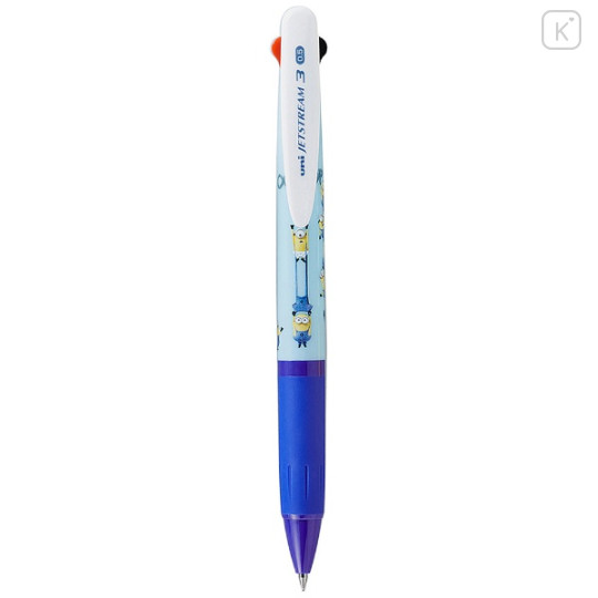Japan Despicable Me Jetstream 3 Color Multi Ballpoint Pen - Minions Blue - 1