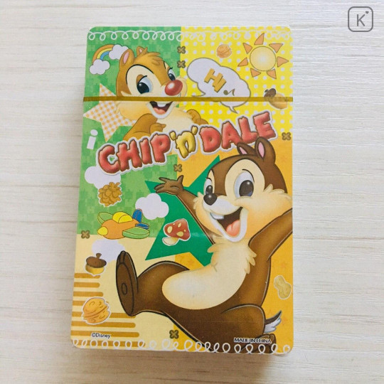 Japan Disney Playing Cards - Chip & Dale - 1