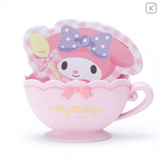 Japan Sanrio Memo Pad with Cup Case - My Melody - 1