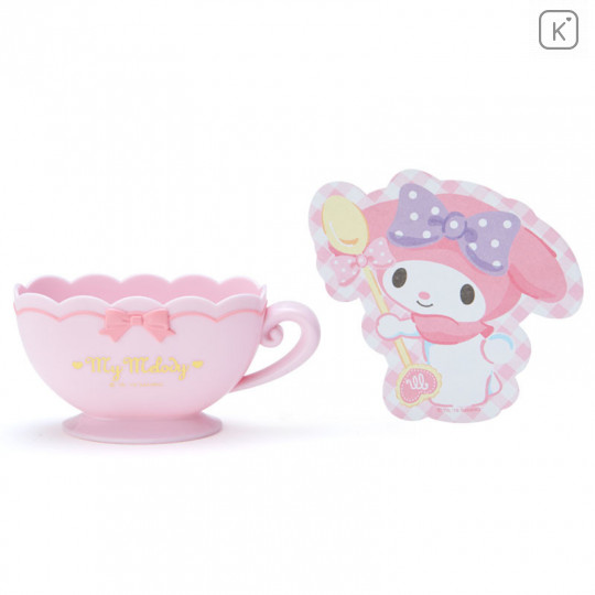 Japan Sanrio Memo Pad with Cup Case - My Melody - 2