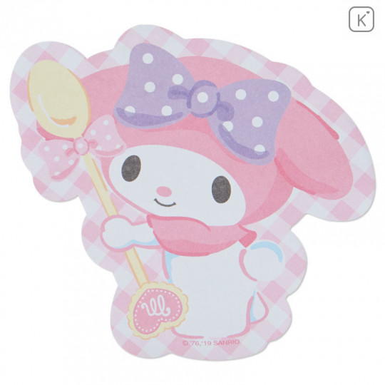 Japan Sanrio Memo Pad with Cup Case - My Melody - 4