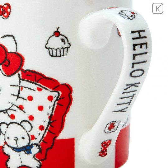 Japan Sanrio Pottery Mug - Hello Kitty - 7