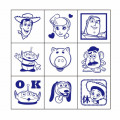 Japan Disney Check Stamp Set - Toy Story 4 - 2