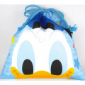 Japan Disney Drawstring Bag - Donald Duck Faces - 2
