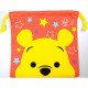 Japan Disney Drawstring Bag - Winnie The Pooh Faces