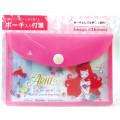 Japan Disney Sticky Notes & Folder Set - Little Mermaid Ariel - 3