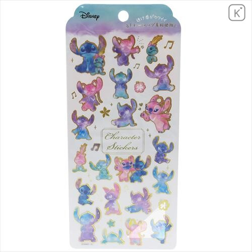 Japan Disney Sticker - Stitch Watercolor - 1