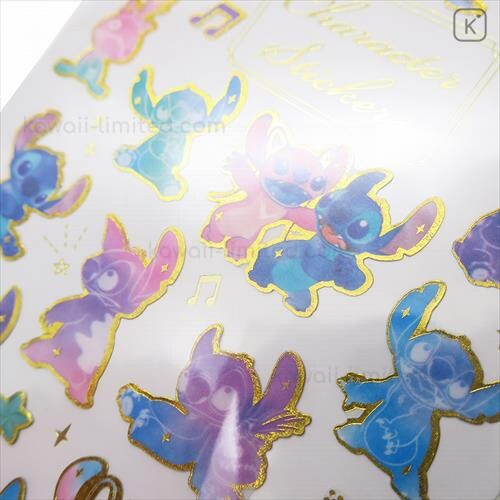 Japan Disney Sticker - Stitch Watercolor