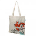 Japan Disney Cotton Tote Bag - Little Mermaid Ariel - 1