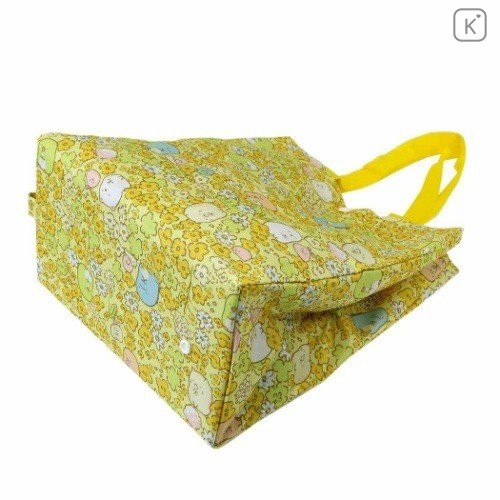Japan San-X Sumikko Gurashi Eco Shopping Bag - Yellow - 3