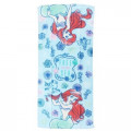 Japan Disney Fluffy Towel - Little Mermaid Ariel Blue 2 pcs - 2