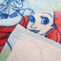 Japan Disney Fluffy Towel - Little Mermaid Ariel Blue 2 pcs - 4