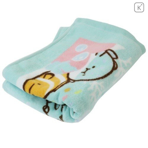 Japan Sumikko Gurashi Fluffy Towel - Sea - 4