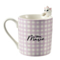 Japan Disney Store Ceramic Mug & Nokkari Figure Spoon - Marie Cat : Cat Day 2024 - 7