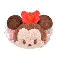 Japan Disney Store Tsum Tsum Mini Plush (S) - Minnie Mouse / Strawberry 2024 - 2