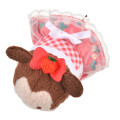 Japan Disney Store Tsum Tsum Mini Plush (S) - Minnie Mouse / Strawberry 2024 - 5