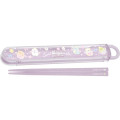 Japan San-X Chopsticks 16.5cm with Case - Sumikko Gurashi / Star Rainbow - 1