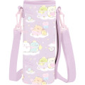 Japan San-X Stainless Steel Bottle With Pouch Shoulder Strap - Sumikko Gurashi : Star Rainbow - 3