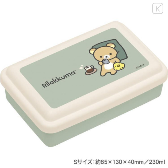 Japan San-X Lunch Box 3pcs Set - Rilakkuma / Basic Rilakkuma Home Cafe - 5