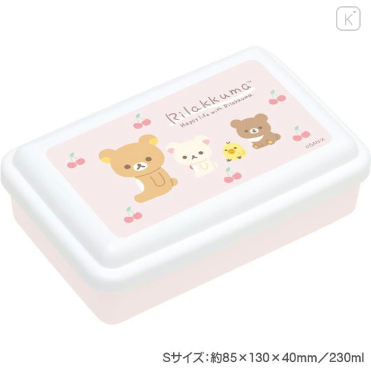 Japan San-X Lunch Box 3pcs Set - Rilakkuma / Sweets - 5