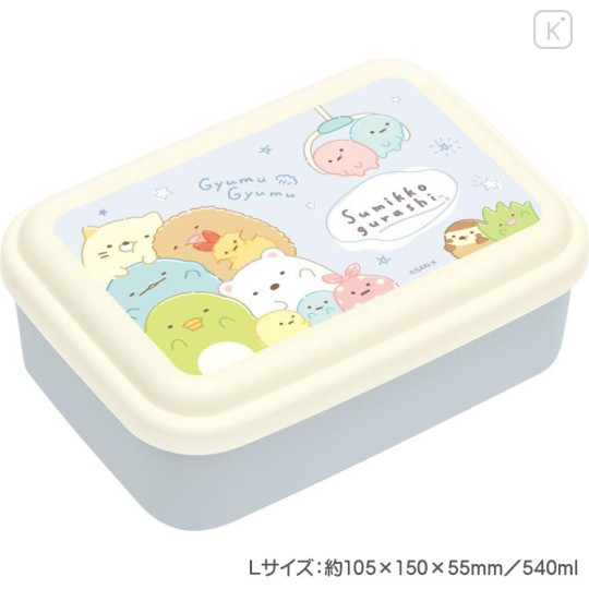 Japan San-X Lunch Box 3pcs Set - Sumikko Gurashi / Squeeze - 3