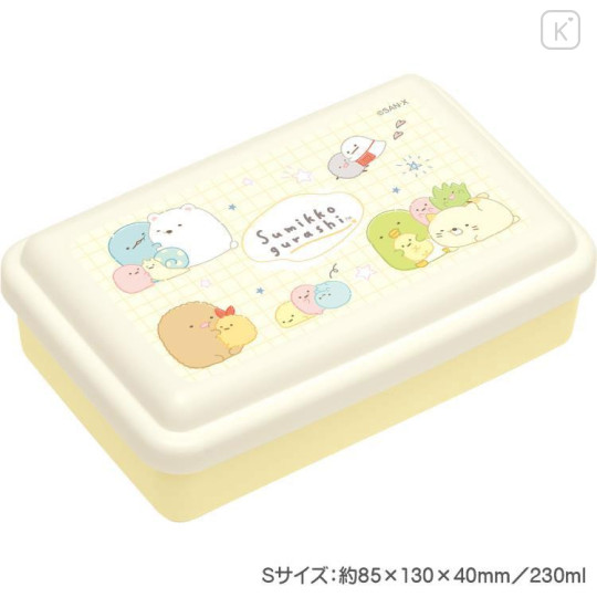 Japan San-X Lunch Box 3pcs Set - Sumikko Gurashi / Squeeze - 5