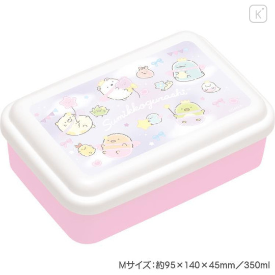 Japan San-X Lunch Box 3pcs Set - Sumikko Gurashi / Star Rainbow - 4