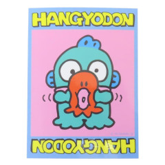 Japan Sanrio Vinyl Sticker - Hangyodon / Octopus Play