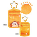 Japan Kirby Pass Case & Star Keychain - Glitter Orange / Waddle Dee - 2