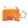 Japan Kirby Mini Case & Star Keychain - Glitter Orange / Waddle Dee - 2
