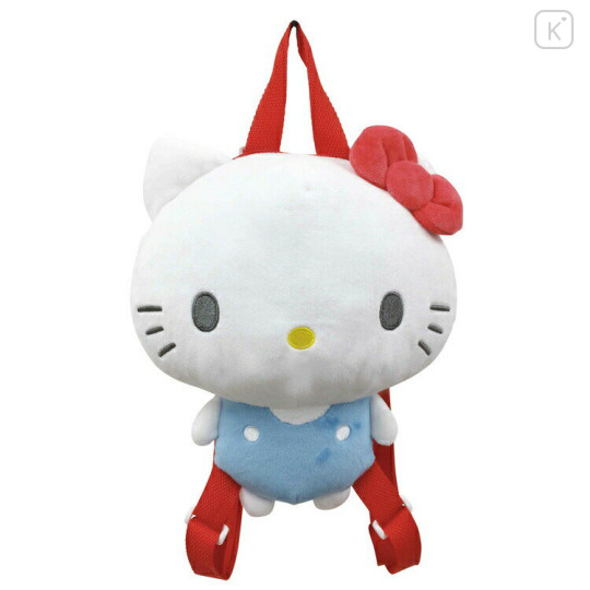 Japan Sanrio Plush Kids Backpack - Hello Kitty - 1