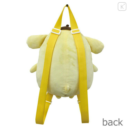 Japan Sanrio Plush Kids Backpack - Pompompurin - 2