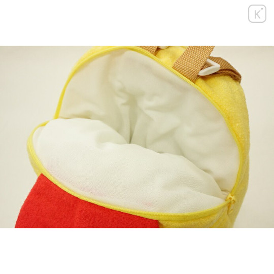 Japan San-X Plush Kids Backpack - Sumikko Gurashi : Ebifurai no Shippo Fried Shrimp Tail - 3