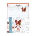 Japan The Bear's School Die-cut Letter Envelope Set - Jackie : Light Grey - 1