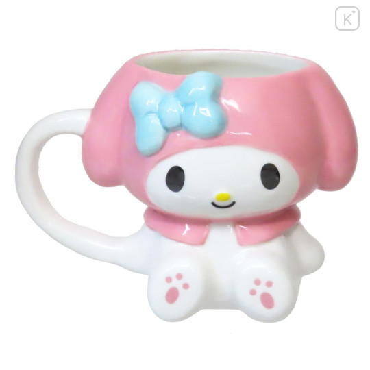 Japan Sanrio Porcelain Mug - My Melody / 3D - 1