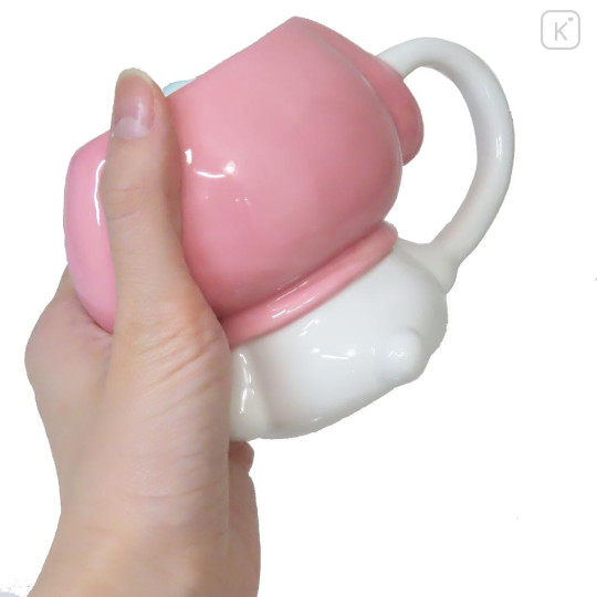 Japan Sanrio Porcelain Mug - My Melody / 3D - 2