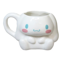 Japan Sanrio Porcelain Mug - Cinnamoroll / 3D